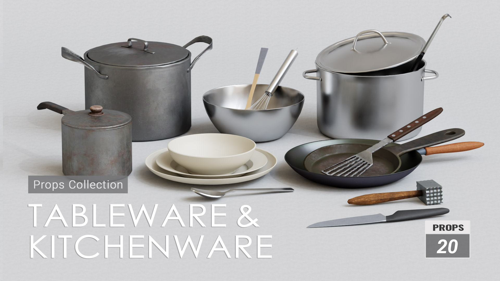 Props Collection - Tableware & Kitchenware