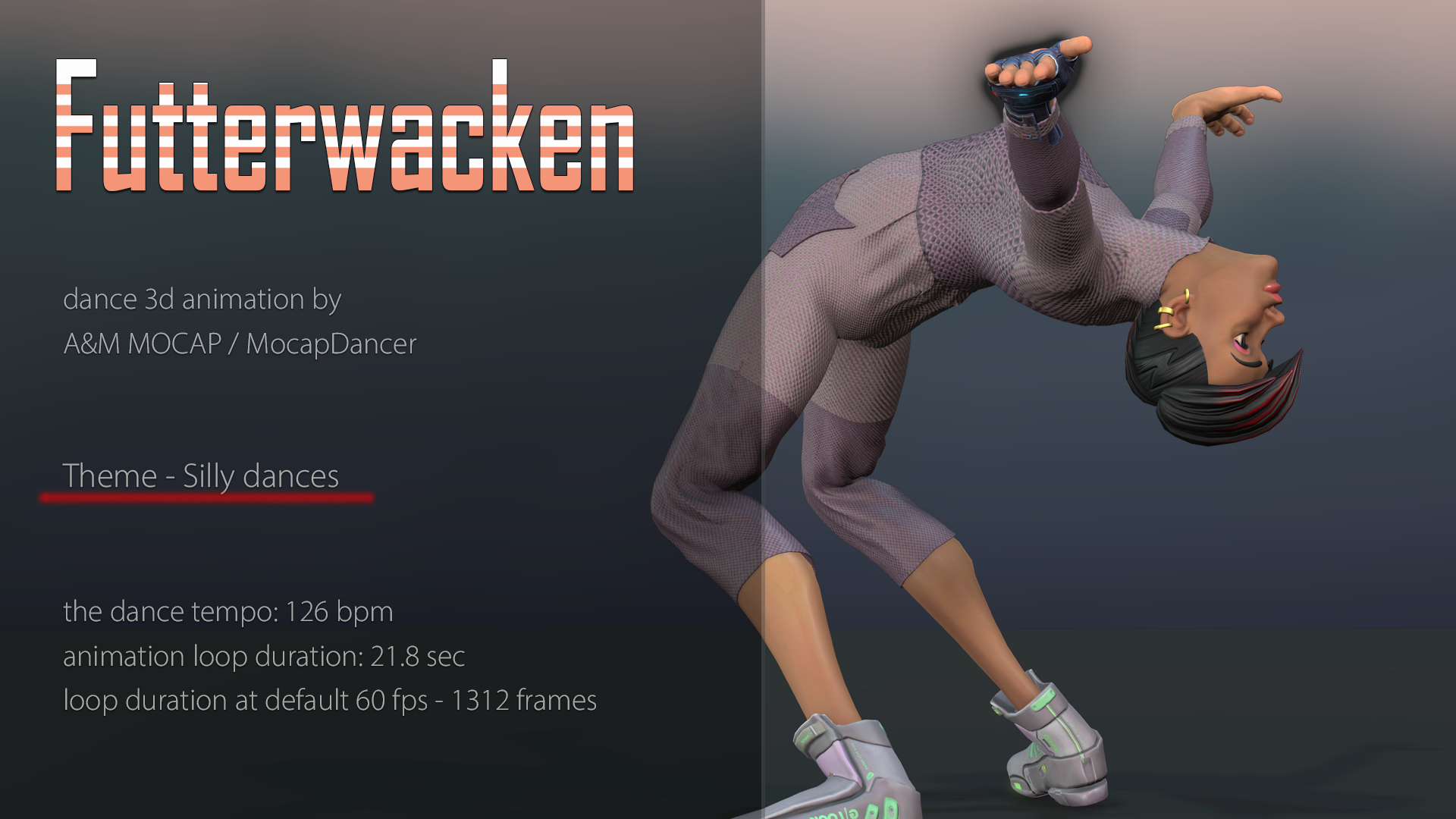 A&M - Futterwacken (126bpm) - dance animation