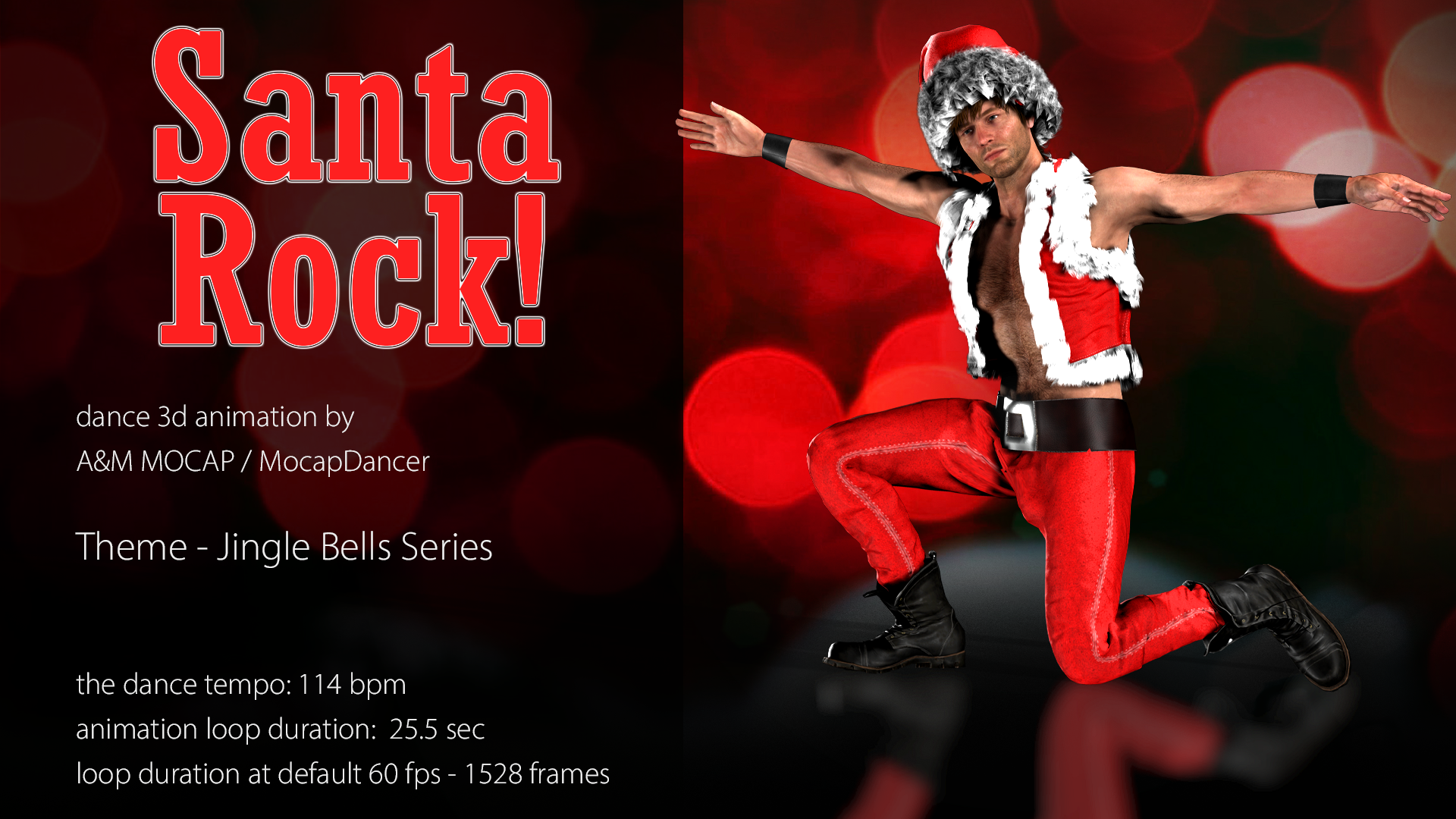 A&M - Santa Rock (114bpm) - dance animation