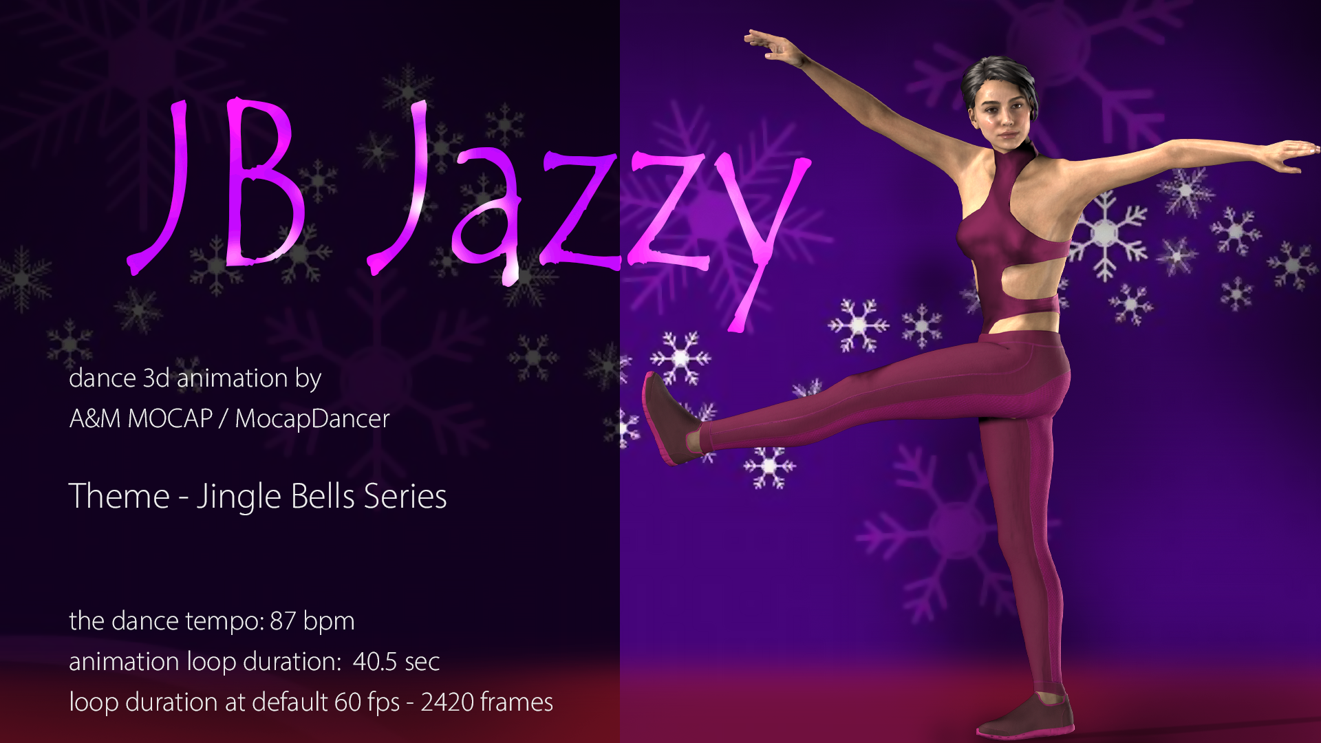 A&M - JB Jazzy (87bpm) - dance animation