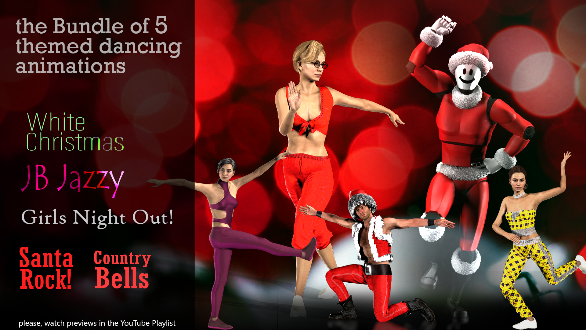 A&M - Jingle Bell series - [5 dances themed pack]
