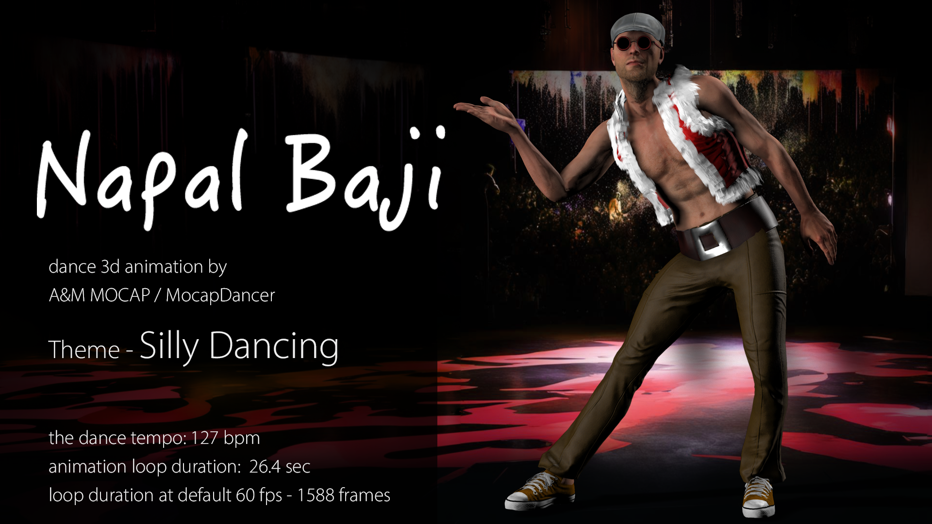 A&M - Napal Baji - dance animation (127bpm)