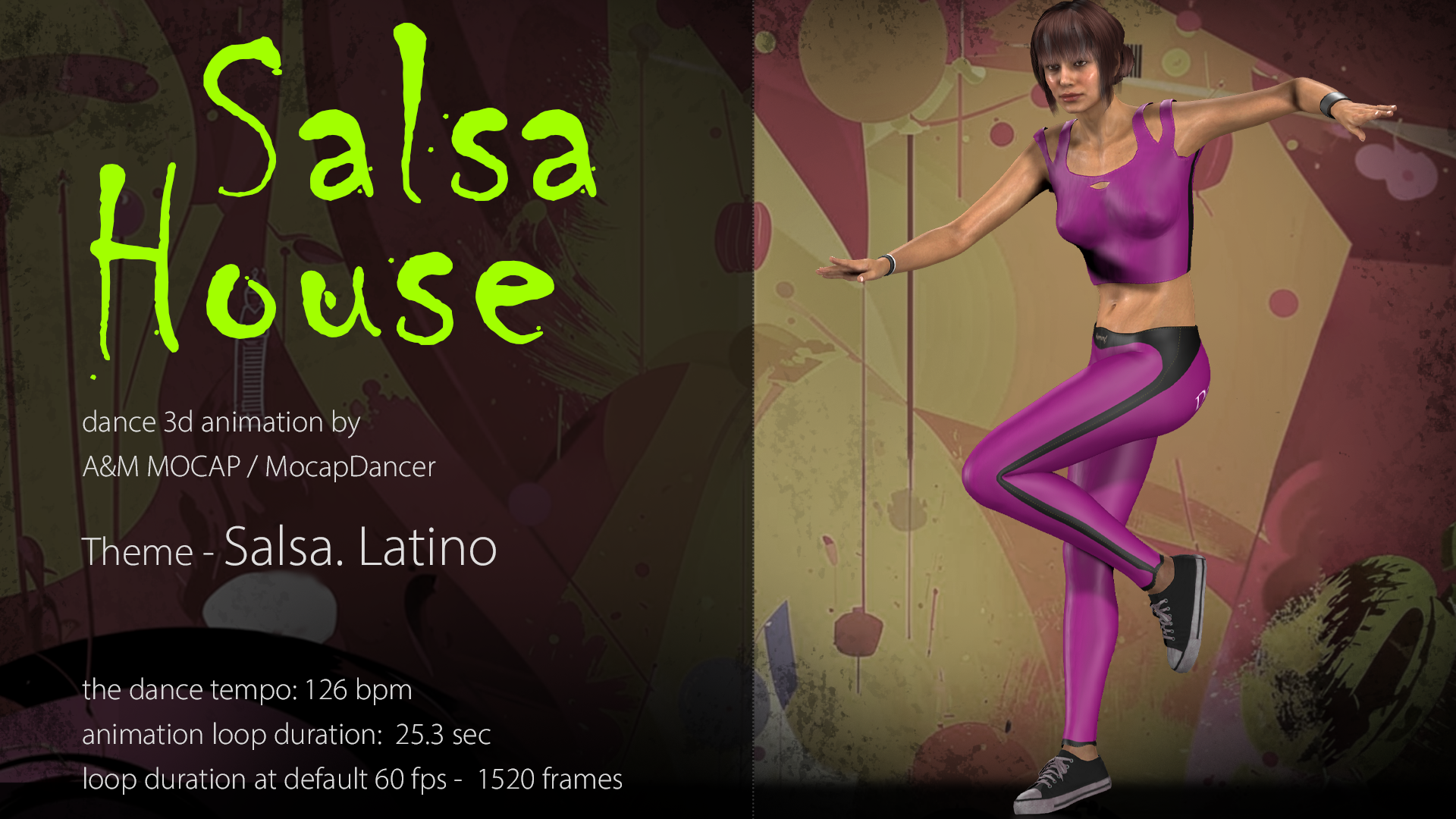 A&M - Salsa House - dance animation