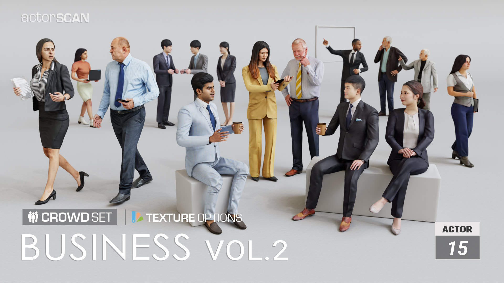Business - Crowd Set - Vol.2