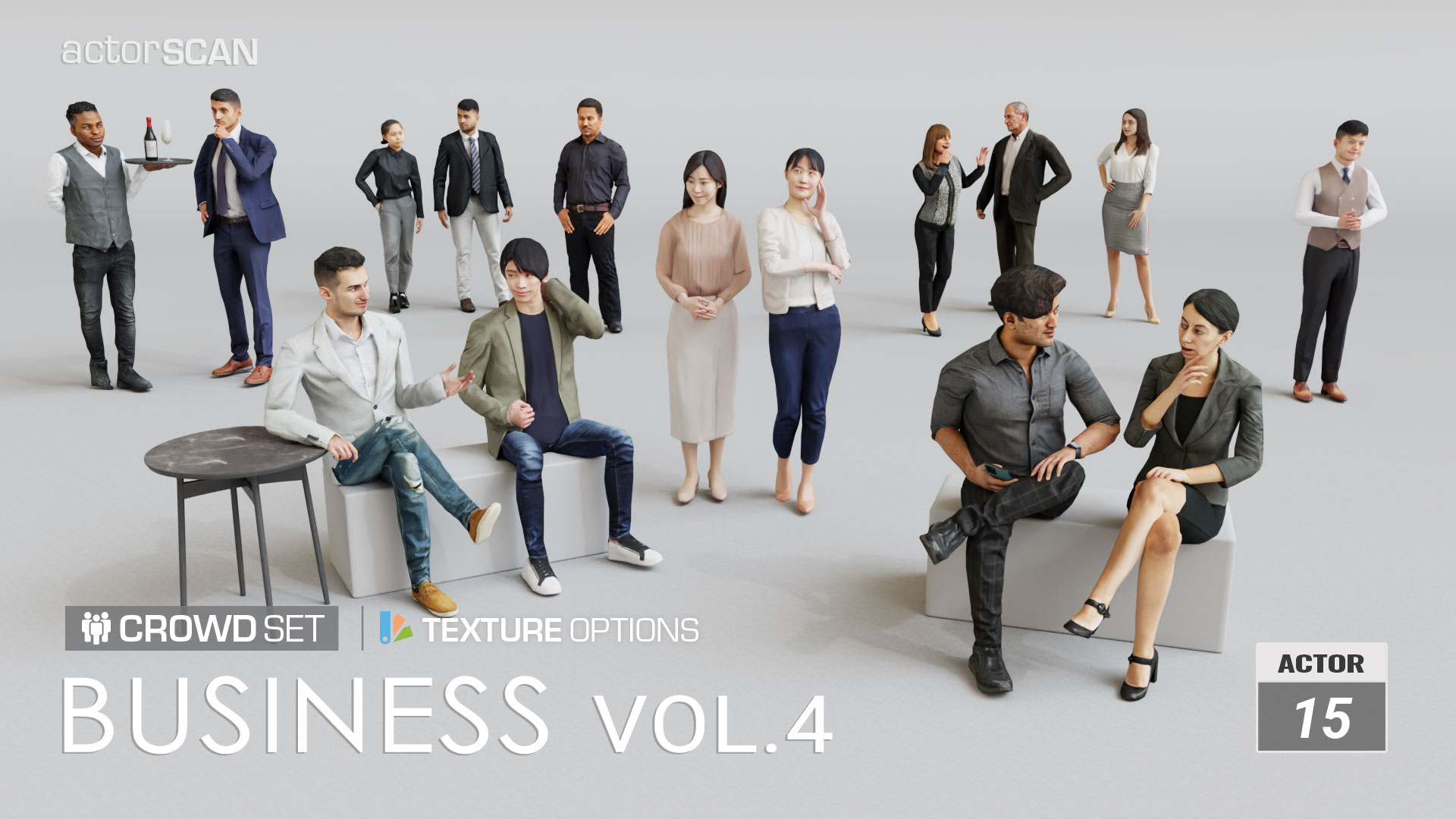Business - Crowd Set - Vol.4