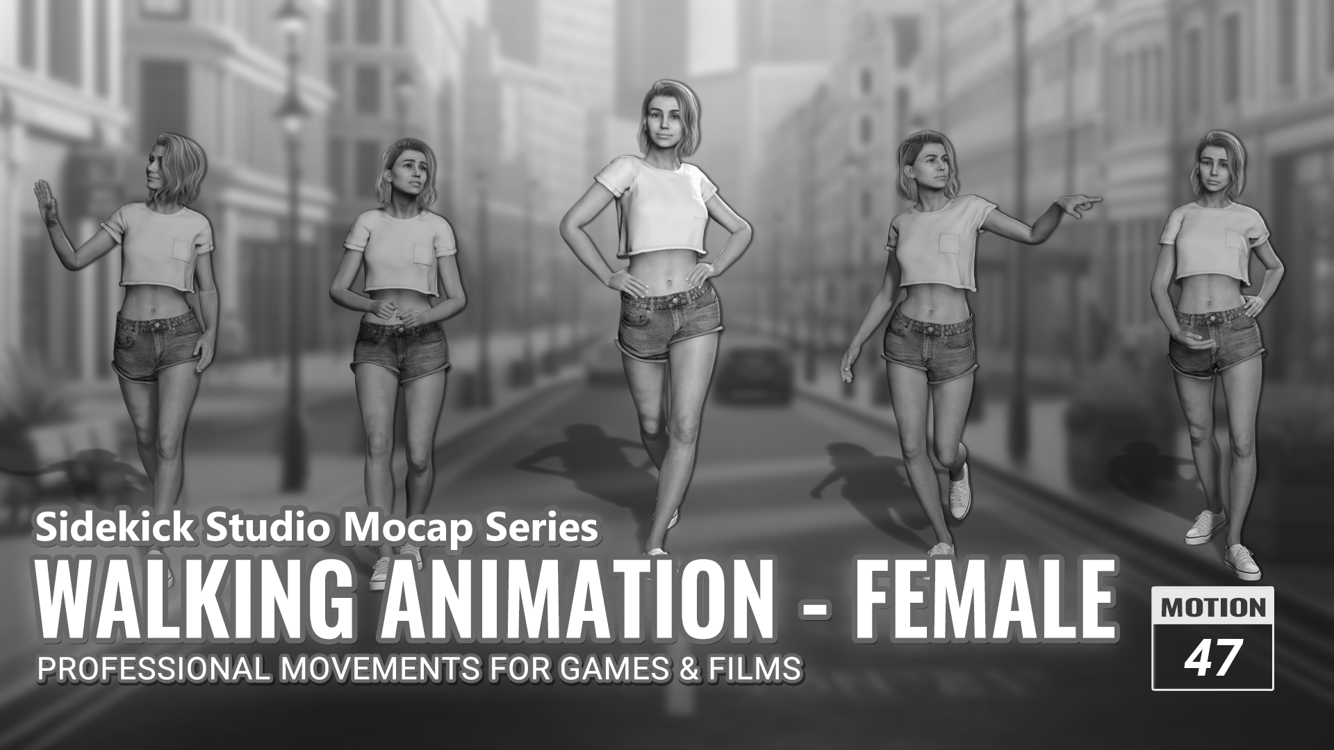 Walking Animation - Female