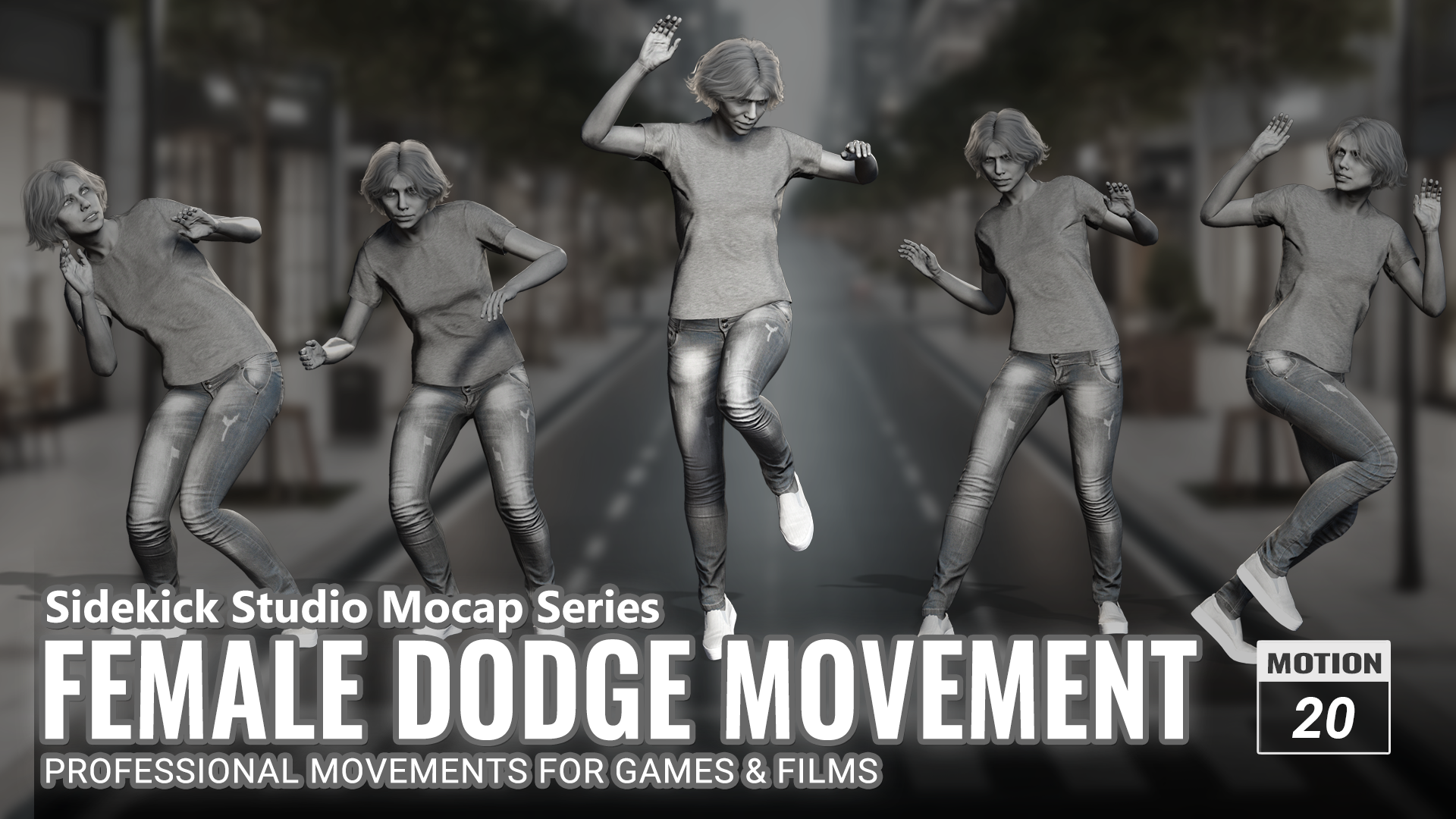 Female Dodge Movement