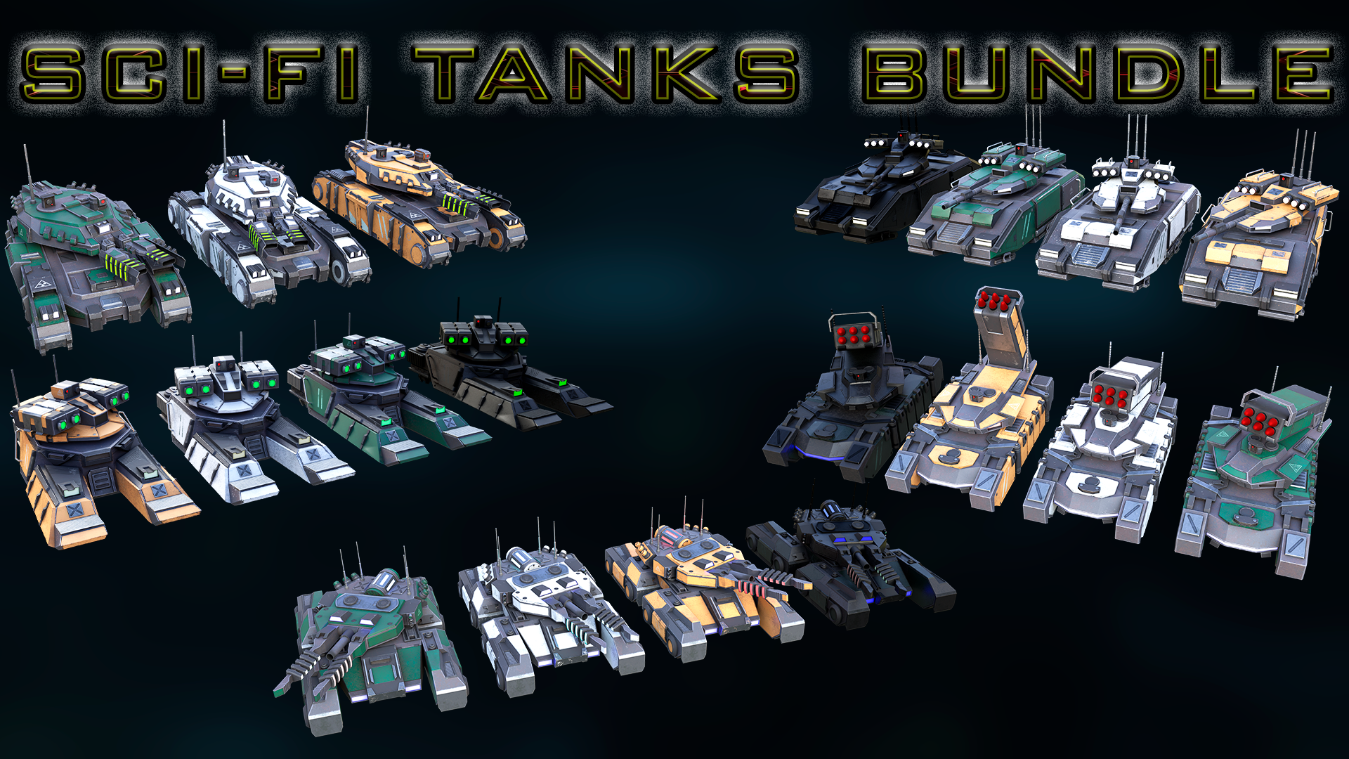 Sci-Fi Tanks Bunde