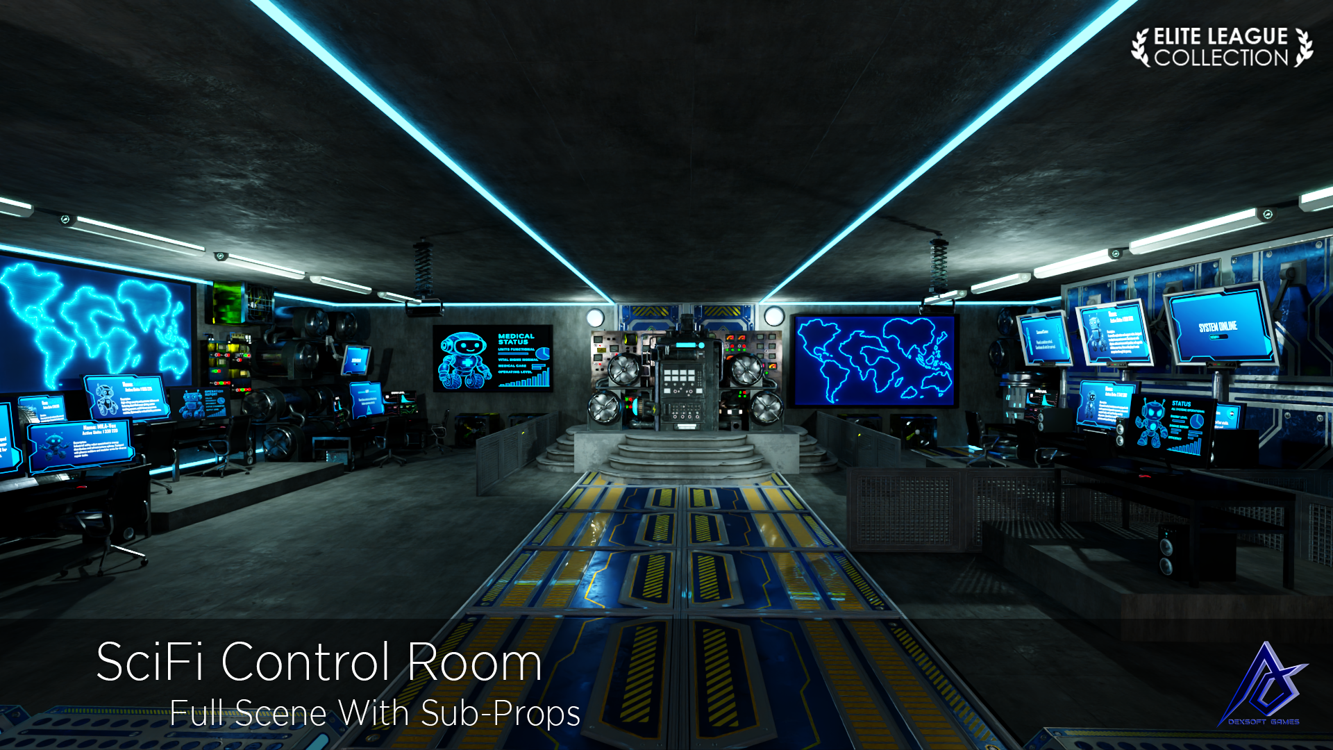SciFi Control Room