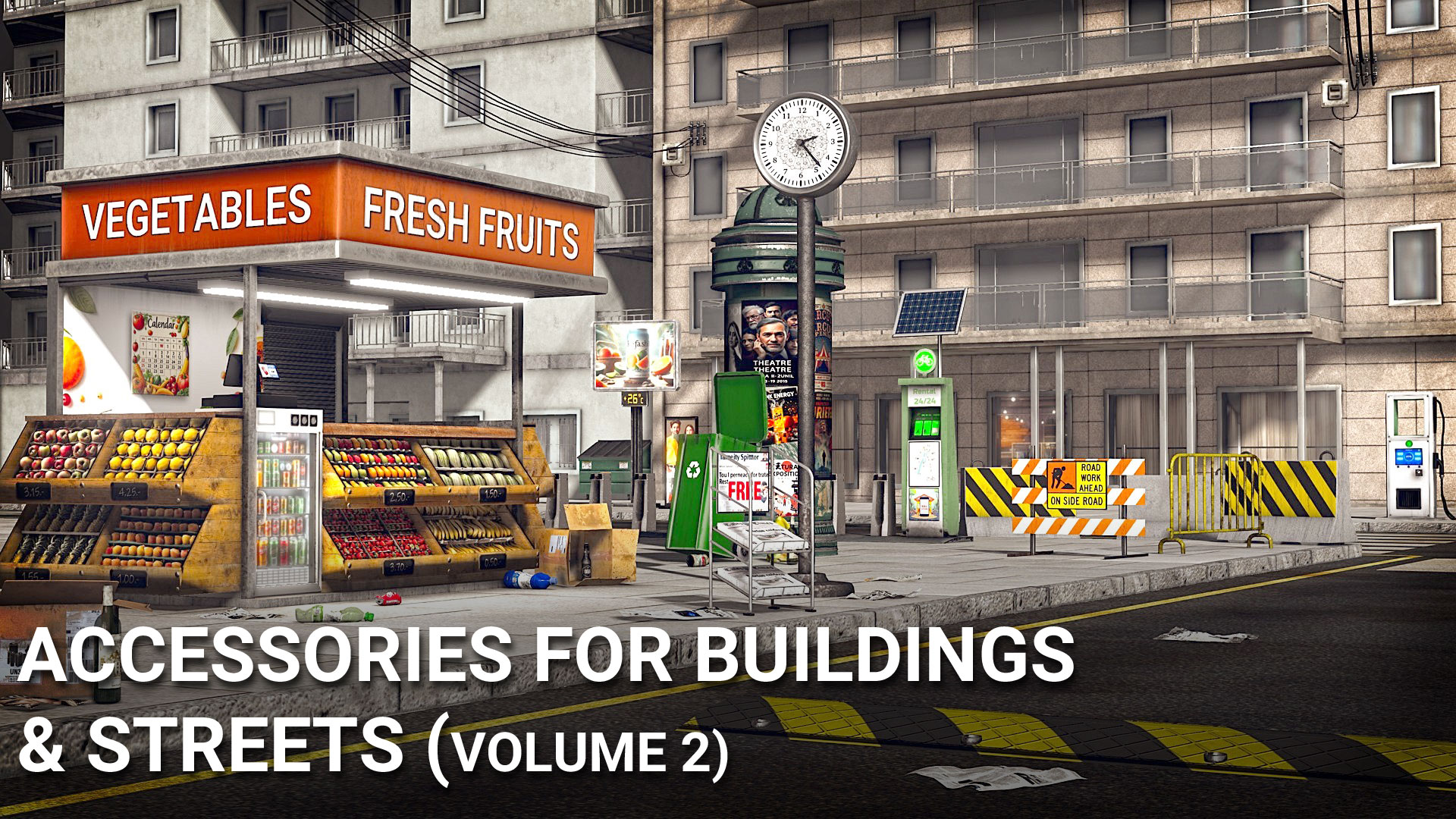 Accessories for Buildings & Streets (Volume2)