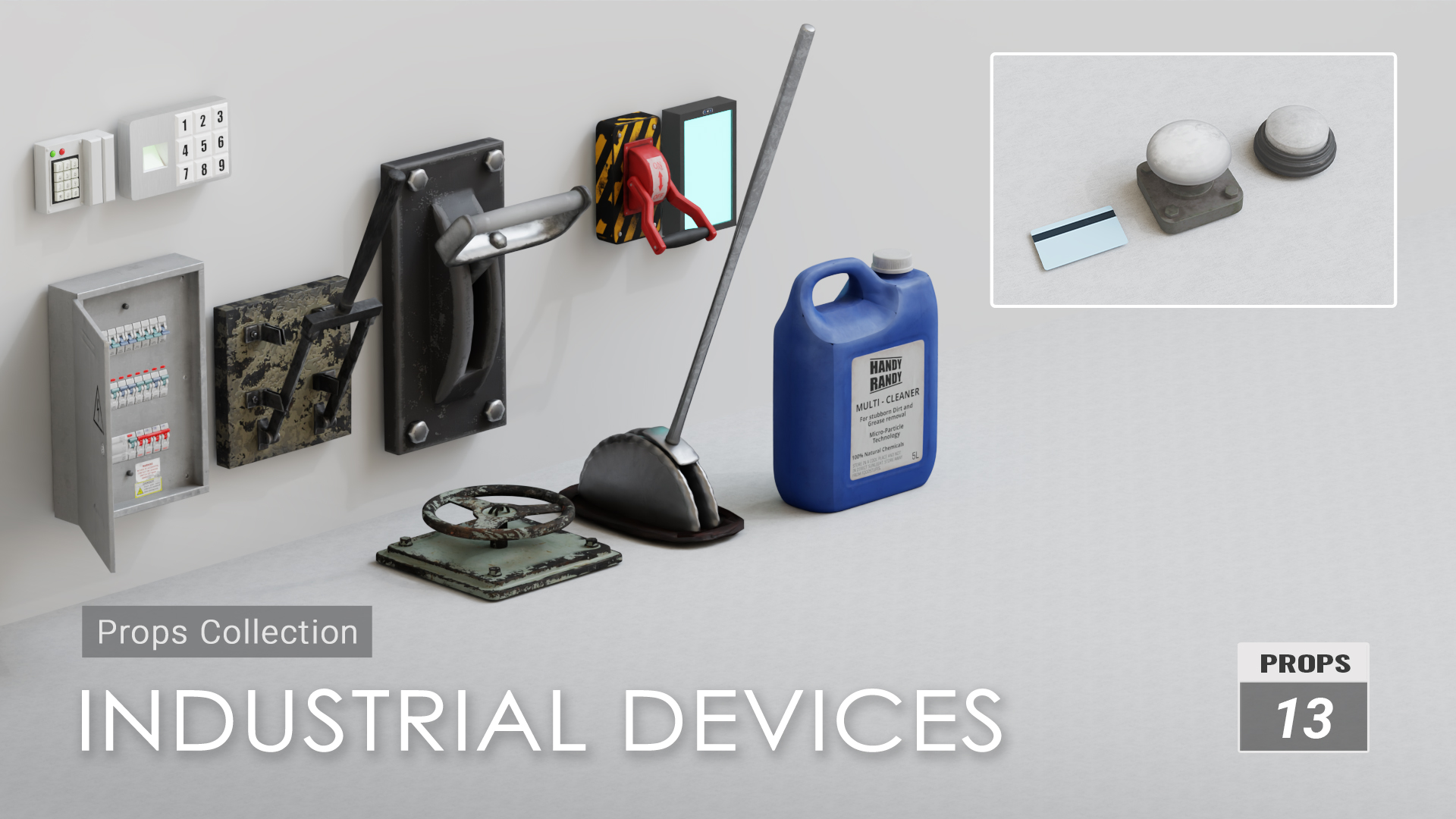 Props Collection - Industrial Devices