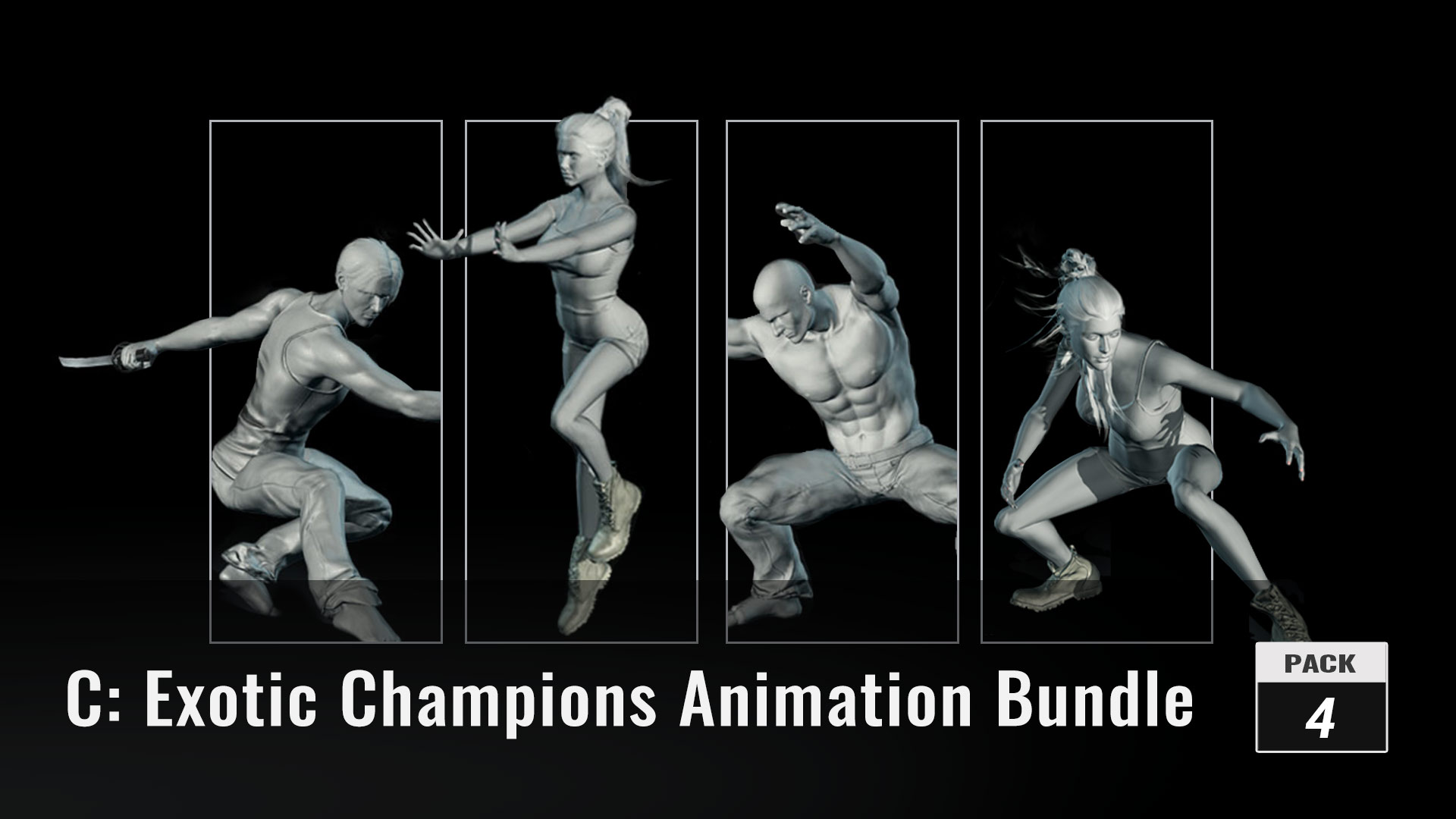 C: Exotic Champions Animation Bundle