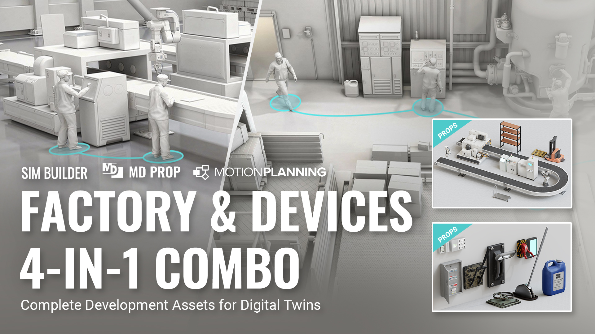 Factory & Devices 4-in-1 Combo