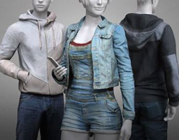 3D Clothing - Urban Fashion Collection Product Page