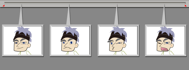 Using the Sprite Editor to Switch Facial Expressions