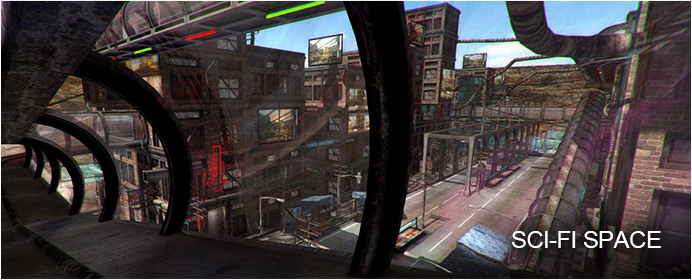 VR360 - Sci-Fi Space