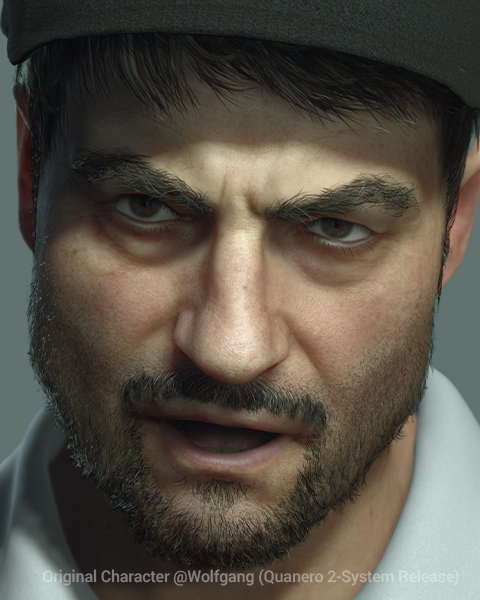 lipsync - accent male lip animation