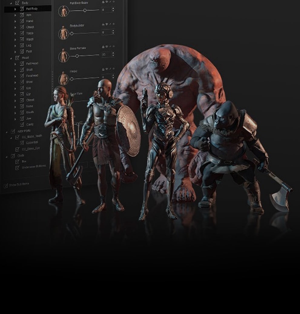 Why Choosing iClone Unreal Live Link - Unrivaled character generation