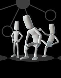 animate Daz character - motion library