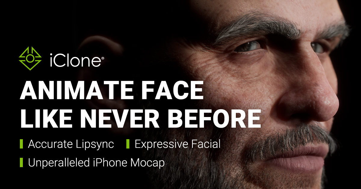 3D Facial Animation Lipsync Animation iClone