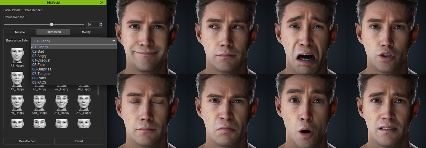 Facial Animation for 3D Character Animator | iClone