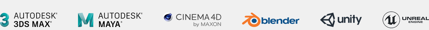 iClone is aligned with other 3D animation tools such like blender, cinema 4d, unreal, unity, maya, 3ds max