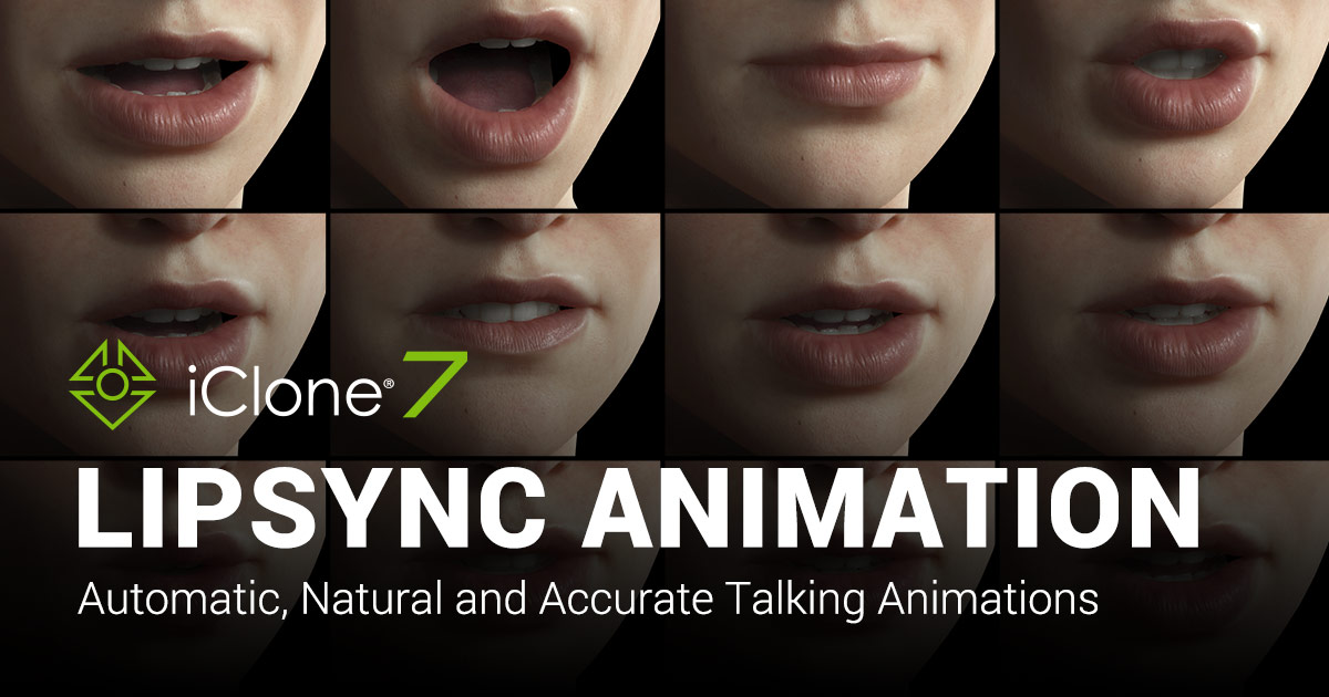 AI-Powered Lipsync Animation | iClone