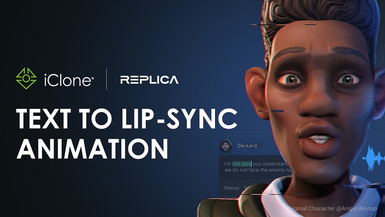 lipsync animation - talking animation from ai voice actor - replica studios
