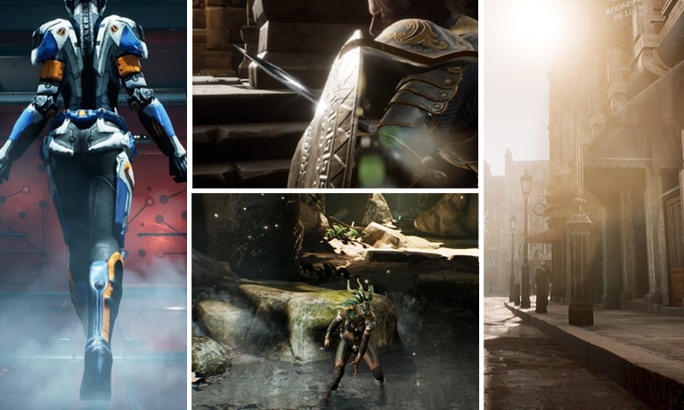 unreal animation - unreal engine post process