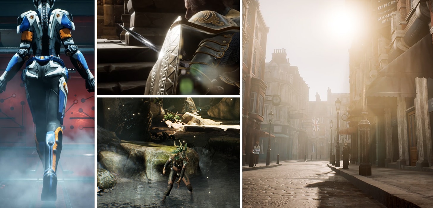 unreal animation - unreal engine post process