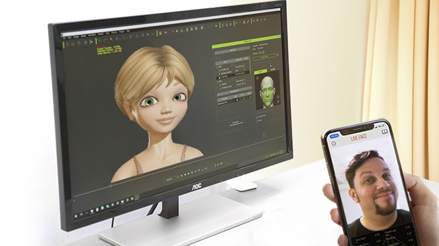 iphone facial mocap - Flexible Capture from Different Angles