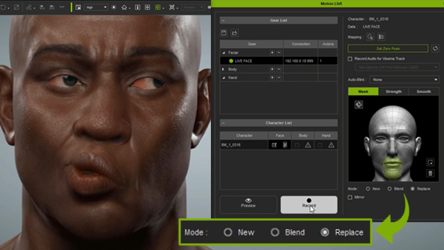 iphone facial mocap tutorial and workflow - multipass recording