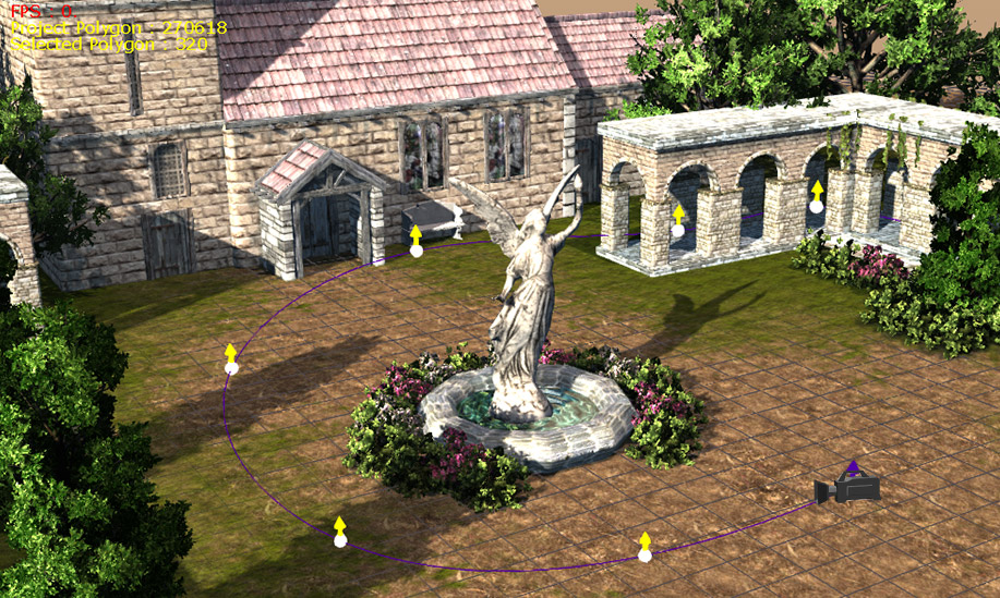 360 video - 3d scene