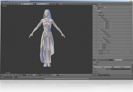 Importing blender model - Character & Animation - Epic Developer