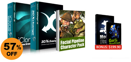 iclone facial pipeline character pack