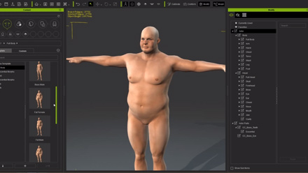 Character Creator Tutorial - Body Morphing Basics