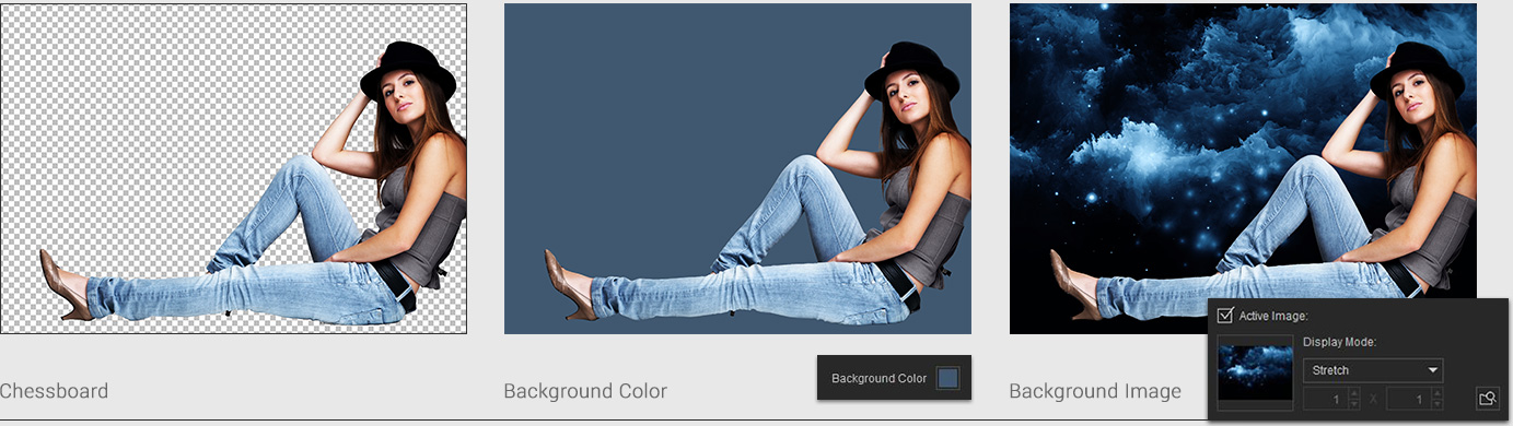 transparent video - background