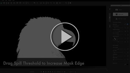 chroma key timeline editing