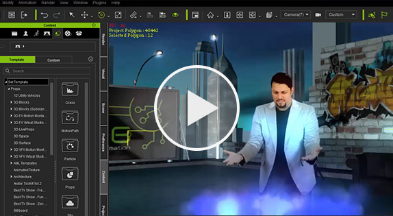 3D Video Compositing using iClone & popVideo