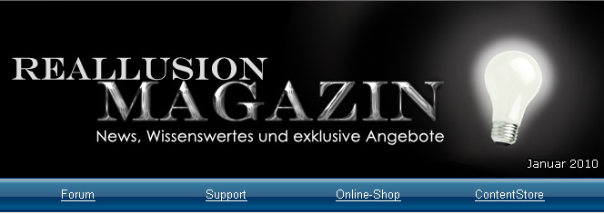 Reallusion Magazin: News, Wissenswertes und exklusive Angebote