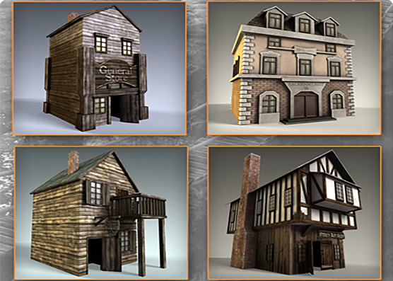 Skull Cove Buildings