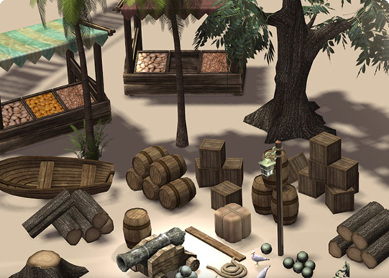 Skull Cove Props