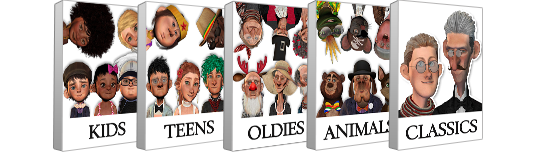 Stylized Avatars Combo