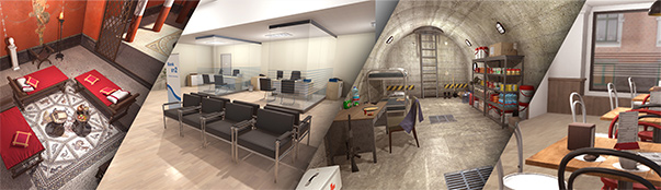 3D Everything - Themed Interior Scenes