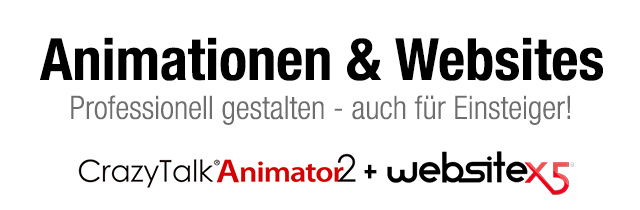 Animation & Websites Professionell gestalten - auch für Einsteiger!