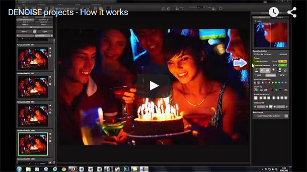 In The Video: DENOISE projects - How it works In The Video: DENOISE projects - How it works