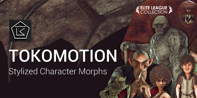 ToKoMotion: Stylized Character Morphs