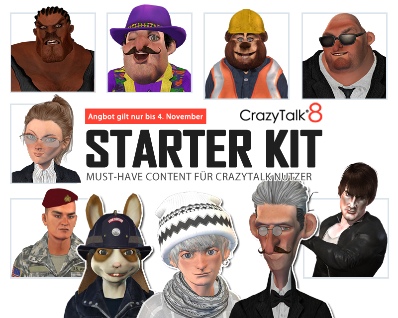 Stylized Classic Avatars: Charismatic Cast Speak for You / Early Bird Special - Ends Sep 30th