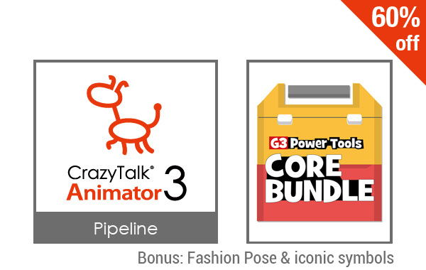 CrazyTalk Animator3 Pipeline