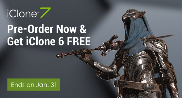 iClone6 Pre-Launch special